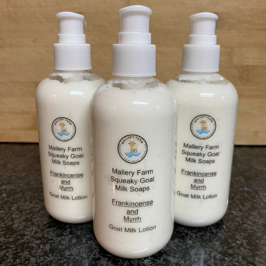 Lotion - Goat Milk - Frankincense & Myrrh - 8oz