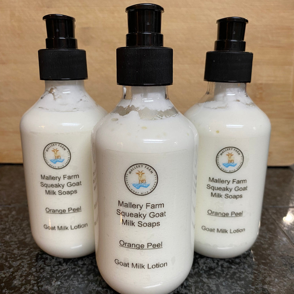 Lotion - Goat Milk - Orange Peel - 10oz